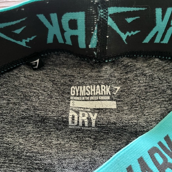 Gymshark Women’s Flex Seamless Leggings Charcoal Grey Contrast Size Small - Picture 10 of 13